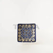 Blue Pottery Ceramic Square Plate
