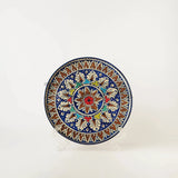 Blue Pottery Ceramic Pizza Plate (Large)