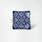 Blue Pottery Ceramic Square Plate (Large)