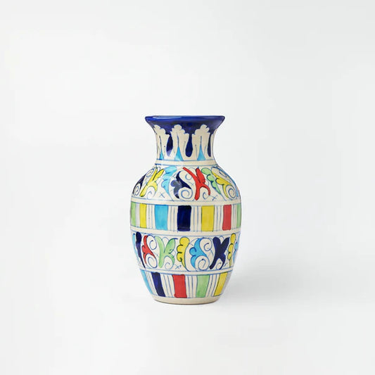 Multicolour Ceramic Flower vase