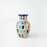 Multicolour Ceramic Flower vase