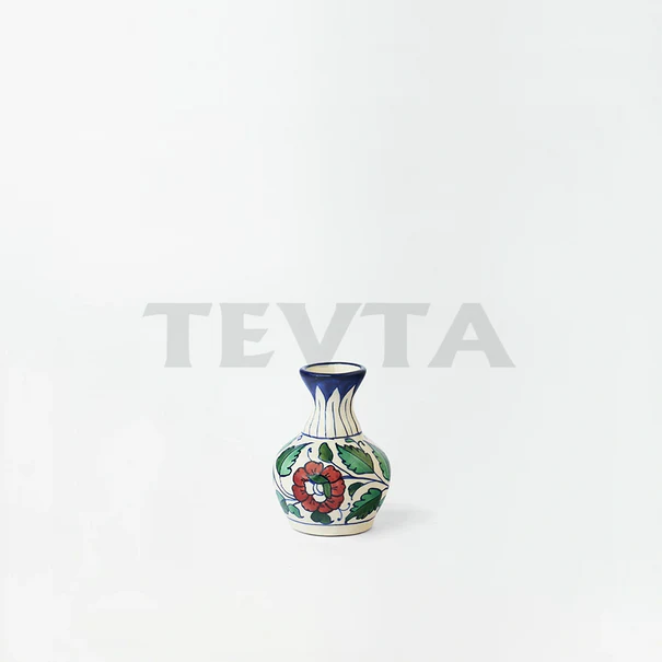 Handmade Ceramic Floral Tiny Vase