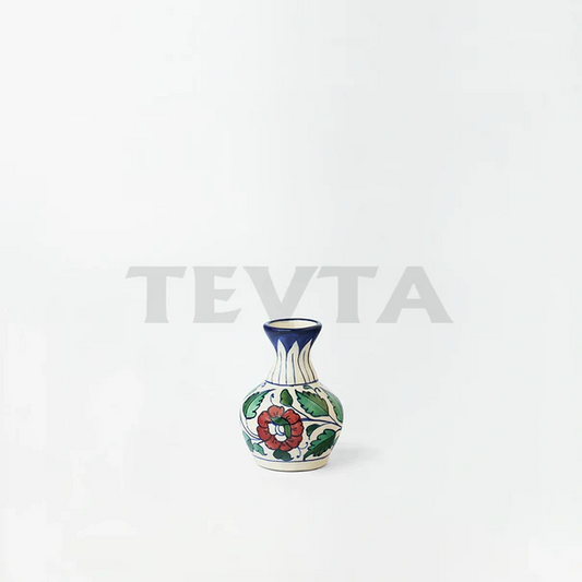 Handmade Ceramic Floral Tiny Vase