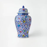 Ceramic Blue Pottery Jar
