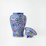 Ceramic Blue Pottery Jar