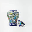 Ceramic Floral Chinese Jar