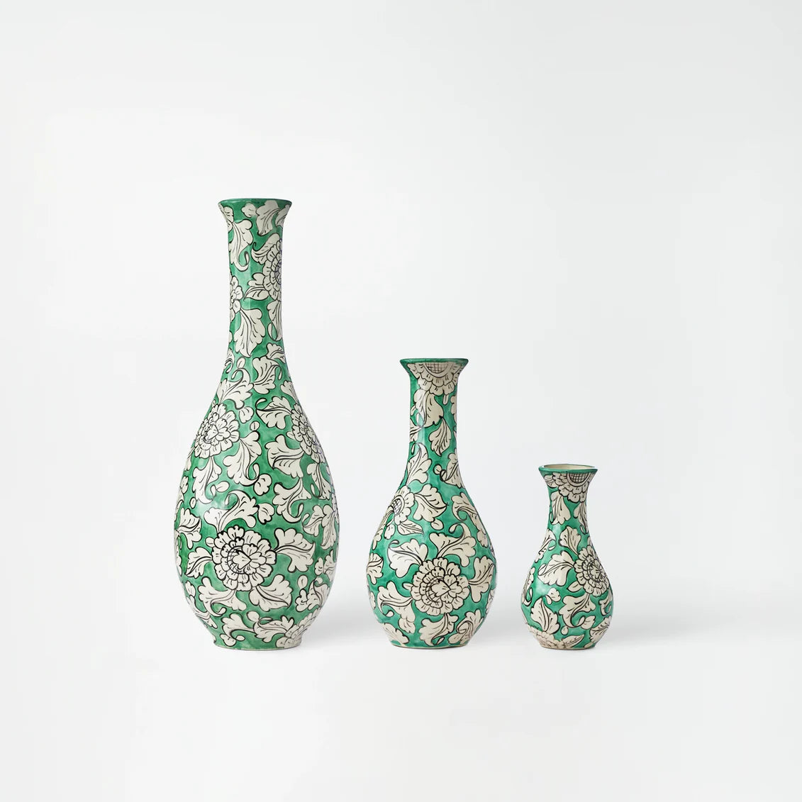 Sage Green Handcrafted pottery vase