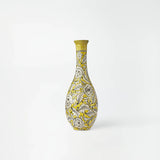 Slim Mustard Floral Ceramic Masterpiece