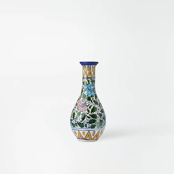 Artisanal Mid-Sized Tapered neck vase