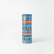 Ceramic Floral Cylinder Vase