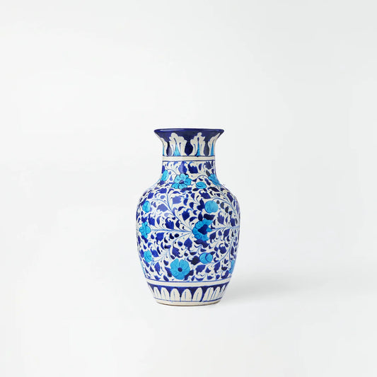 Ceramic Blue Pottery Vase