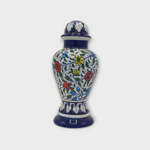 Ceramic Floral Table Lamp Base