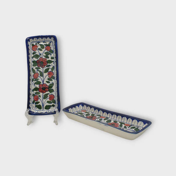 Ceramics Floral Dish Small